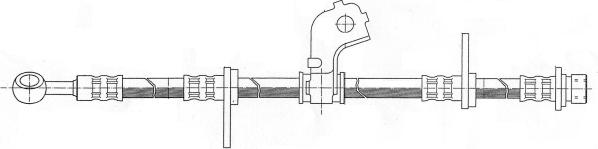 CEF 511578 - Спирачен маркуч vvparts.bg