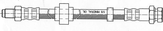 CEF 511695 - Спирачен маркуч vvparts.bg