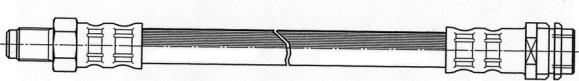 CEF 511655 - Спирачен маркуч vvparts.bg