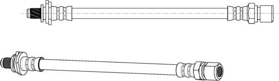 CEF 511044 - Спирачен маркуч vvparts.bg