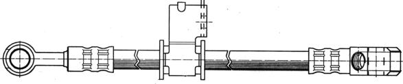 CEF 511055 - Спирачен маркуч vvparts.bg