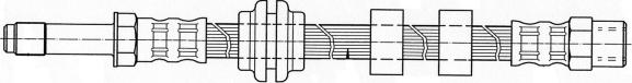 CEF 511189 - Спирачен маркуч vvparts.bg