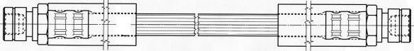 CEF 511840 - Спирачен маркуч vvparts.bg