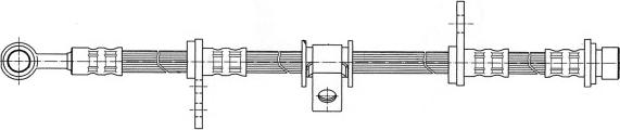 CEF 511848 - Спирачен маркуч vvparts.bg