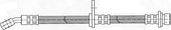 CEF 511847 - Спирачен маркуч vvparts.bg