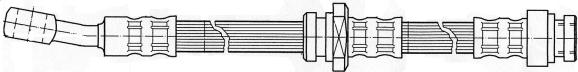 CEF 511818 - Спирачен маркуч vvparts.bg