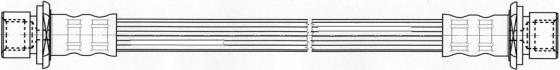 CEF 511885 - Спирачен маркуч vvparts.bg