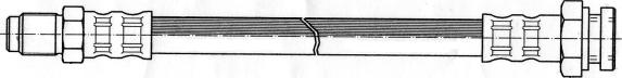 CEF 511399 - Спирачен маркуч vvparts.bg