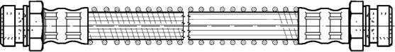 CEF 511312 - Спирачен маркуч vvparts.bg