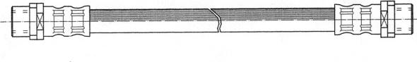 CEF 511225 - Спирачен маркуч vvparts.bg