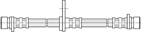 CEF 511754 - Спирачен маркуч vvparts.bg