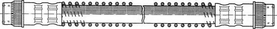 CEF 511705 - Спирачен маркуч vvparts.bg