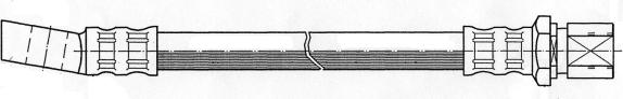 CEF 511728 - Спирачен маркуч vvparts.bg