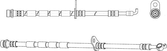 CEF 512960 - Спирачен маркуч vvparts.bg