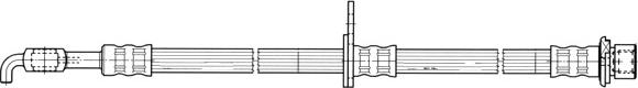 CEF 512448 - Спирачен маркуч vvparts.bg