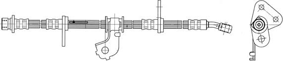 CEF 512464 - Спирачен маркуч vvparts.bg