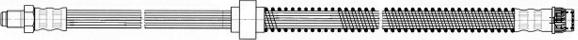 CEF 512552 - Спирачен маркуч vvparts.bg