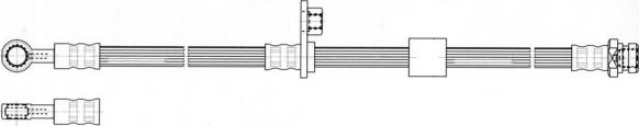 CEF 512522 - Спирачен маркуч vvparts.bg