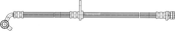 CEF 512574 - Спирачен маркуч vvparts.bg