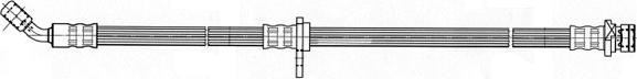 CEF 512578 - Спирачен маркуч vvparts.bg