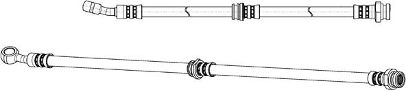 CEF 512661 - Спирачен маркуч vvparts.bg