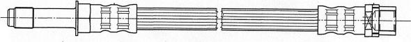 CEF 512116 - Спирачен маркуч vvparts.bg