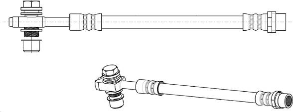 CEF 512189 - Спирачен маркуч vvparts.bg