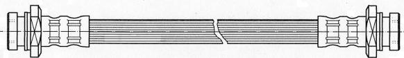 CEF 512134 - Спирачен маркуч vvparts.bg