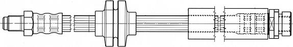 CEF 512326 - Спирачен маркуч vvparts.bg