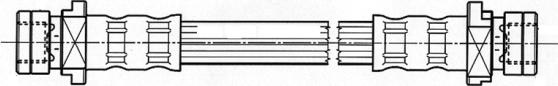 CEF 512215 - Спирачен маркуч vvparts.bg