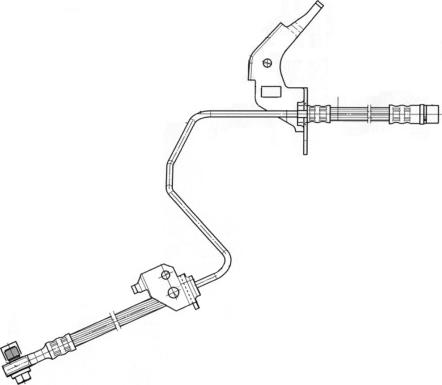 CEF 512282 - Спирачен маркуч vvparts.bg