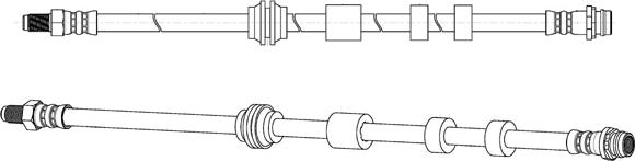 CEF 512749 - Спирачен маркуч vvparts.bg