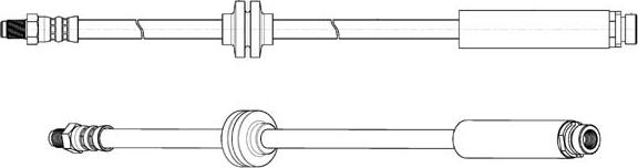 CEF 512778 - Спирачен маркуч vvparts.bg