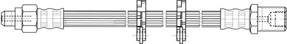 CEF 517130 - Спирачен маркуч vvparts.bg