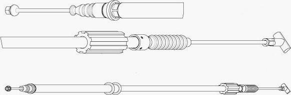 CEF AR02131 - Жило, ръчна спирачка vvparts.bg