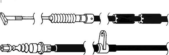 CEF AR02133 - Жило, ръчна спирачка vvparts.bg