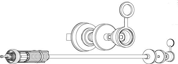 CEF CT01160 - Въжен механизъм, задействане на съединителя vvparts.bg