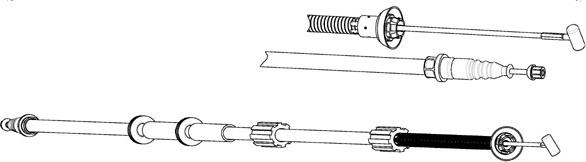 CEF FA02241 - Жило, ръчна спирачка vvparts.bg