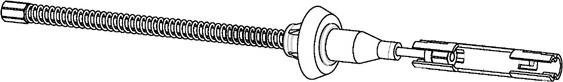 CEF FO02210 - Жило, ръчна спирачка vvparts.bg