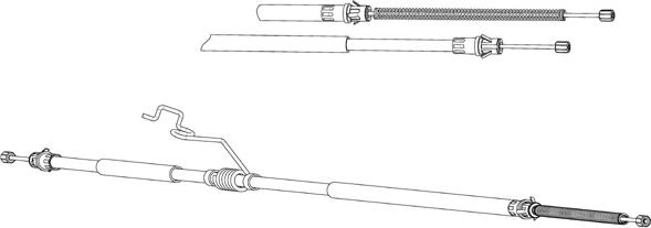 CEF FO02224 - Жило, ръчна спирачка vvparts.bg