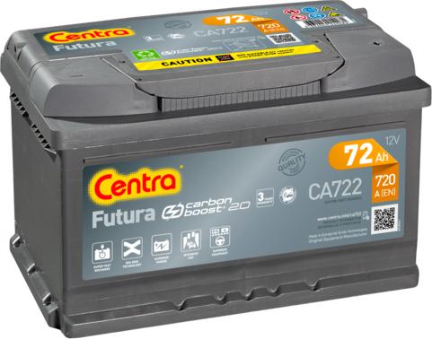 CENTRA CA722 - Стартов акумулатор vvparts.bg