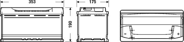 CENTRA CB950 - Стартов акумулатор vvparts.bg