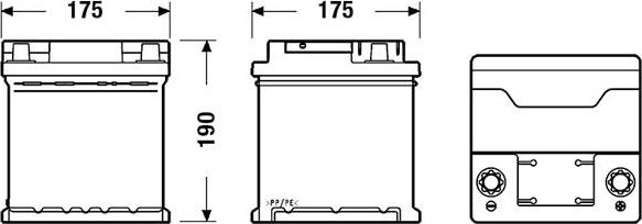 CENTRA CB440 - Стартов акумулатор vvparts.bg