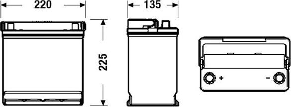 CENTRA CB451 - Стартов акумулатор vvparts.bg