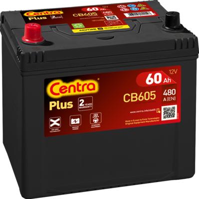 CENTRA CB605 - Стартов акумулатор vvparts.bg