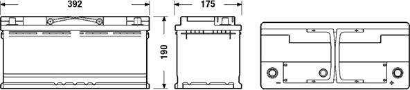 CENTRA CB1100 - Стартов акумулатор vvparts.bg