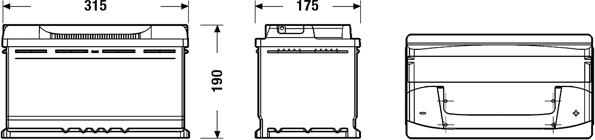 CENTRA CB800 - Стартов акумулатор vvparts.bg