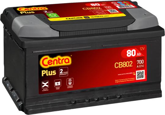 CENTRA CB802 - Стартов акумулатор vvparts.bg