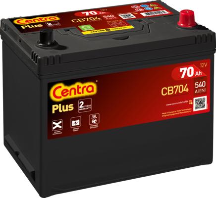 CENTRA CB704 - Стартов акумулатор vvparts.bg