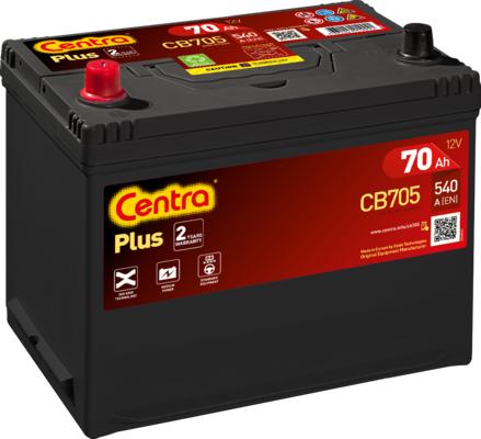 CENTRA CB705 - Стартов акумулатор vvparts.bg